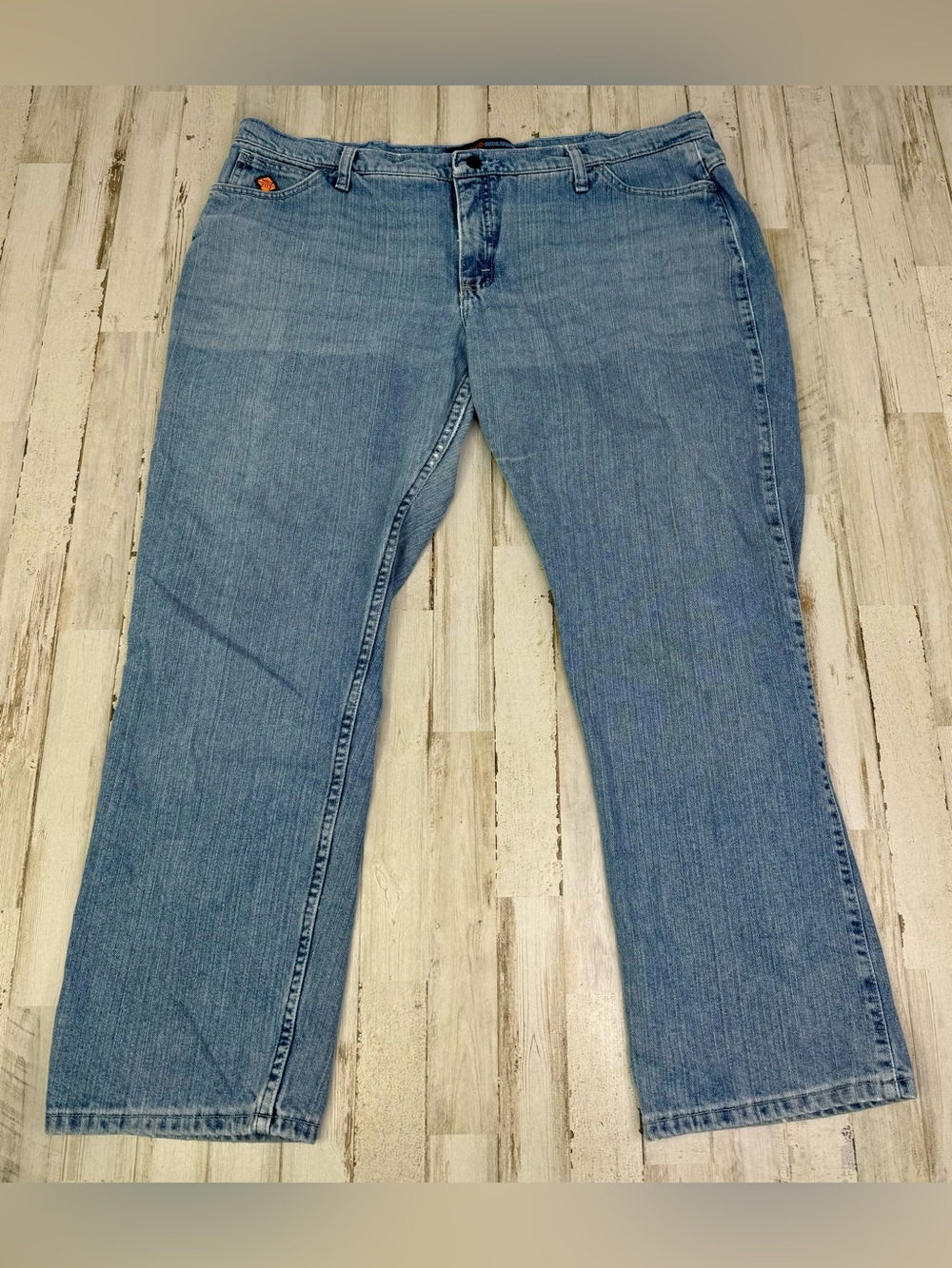 Wrangler Jeans Womens 42x30 Blue FR Flame Resistant Bootcut HRC 2 2112